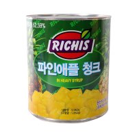 리치스 파인애플 청크 3kg