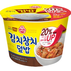 컵밥 오뚜기 김치참치덮밥 아침간편식 아침밥대용 [외 17종]