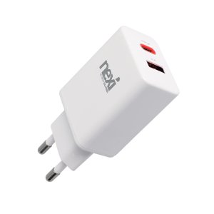넥시 NX-UFC25W USB PD-PPS 듀얼 초고속 충전기 (NX1241)