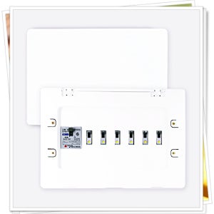 상도전기 주택용 세대분전함 6회로50a 두꺼비집커버 아파트차단기함 매입형 차단기커버