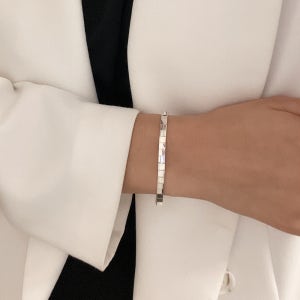 플레인 테니스 팔찌 plain tennis bracelet