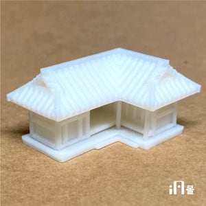 한옥 궁궐 집 건물 건축모형 테라리움 미니어쳐 ia807 / 옵션 1:600 타입D