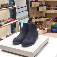 수토만텔라시 여성 첼시(앵클)부츠 SM612W SUEDE DARK NAVY