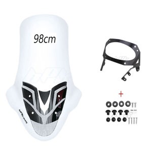 PCX 롱스크린 98CM 21- 23 24년 대왕 롱롱 윈드 스크린 바람막이 방풍 BPK