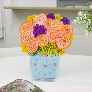 [아티쉬] 모양시계/ ORANGE VASE, 굴리굴리(GOOLYGOOLY)