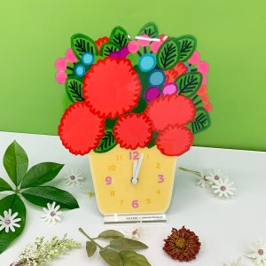 [아티쉬] 모양시계/ RED VASE, 굴리굴리(GOOLYGOOLY)