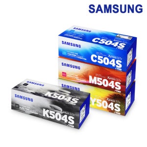 삼성 CLT K504S 토너 세트 SL-C1453FW C1454FW 1404W