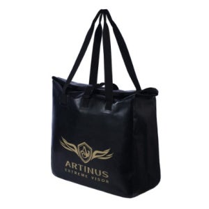 아티누스 AB-990B 다용도 대용량 방수 토트백 블랙 레드