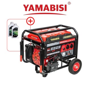 야마비시 EM10000C 발전기 가솔린 자동 키시동 9.5키로 4행정 비상용