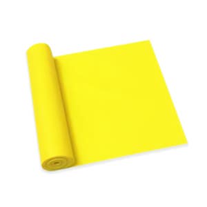 스포홀릭 필라테스 헬스 요가 스트레칭 라텍스 밴드 튜빙 재활 고무밴드,1단계 옐로우