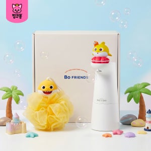 보프렌즈 핑크퐁 아기상어 뮤직 자동 손세정기 목욕놀이 디스펜서