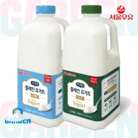 서울우유 플레인 요거트 1.8L 스위트 당무첨가 카페 관공서 베이커리 납품