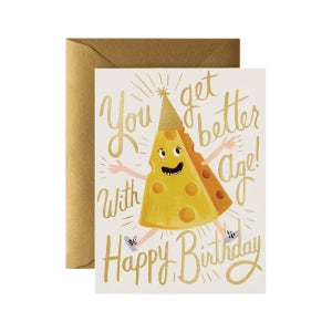 생일카드 Better with Age Birthday 라이플페이퍼