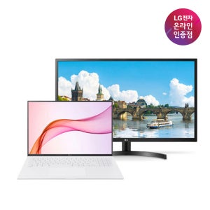 LG전자 그램 16Z90P-GA5IK 32형 노트북 듀얼 모니터 32MN500M