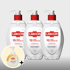 [슈퍼적립] 랩신 새니타이저 겔(손소독젤) 500mlX3개+컬러체인지 핸드워시 500ml