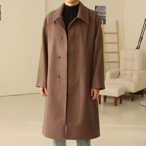 남자겨울코트 오버핏 울 발마칸 남자코트