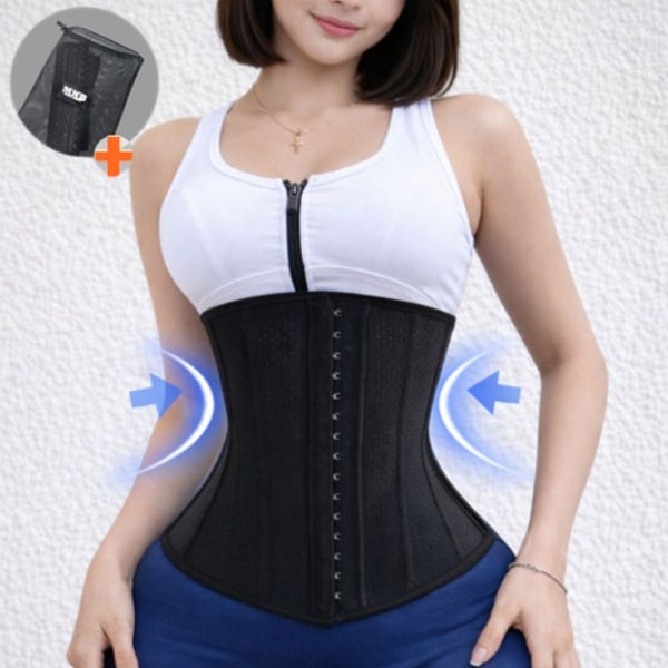 흉곽 코르셋 다이어트 흉통줄이기 산후복대 얇은 베스트9본