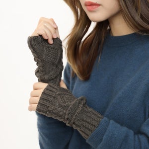 겨울 핸드워머 암 워머 핸드 손목 토시 니트 울 여자