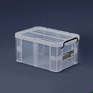 투명 플라스틱박스 초 대형 아기 옷 정리 수납 리빙 박스 30
