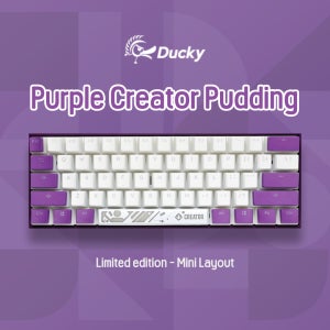 Ducky 미니 60% 푸딩 리미티드 에디션 기계식 키보드