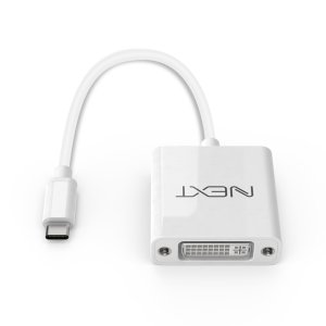 NEXT-2233TCD USB C타입 to DVI 젠더 맥북모니터연결 UHD 컨버터