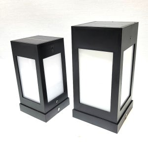 태양광 LED 사각 문주등 80x80 100x100 정원등 카페등 데크등 태양열