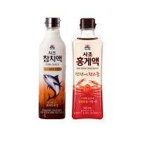 사조 참치액젓 500g+홍게액젓 500ml