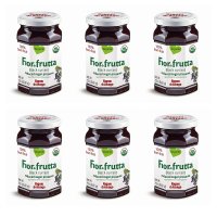 리고니디아시아고 스프레드 블랙 커런트 250g 6개 Organic Fruit Spread Black Currant