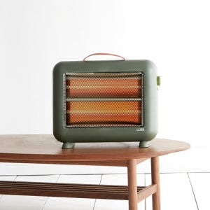 르젠 선물용 인테리어 오브제 히터 사무실용 2단 석영관 전기히터