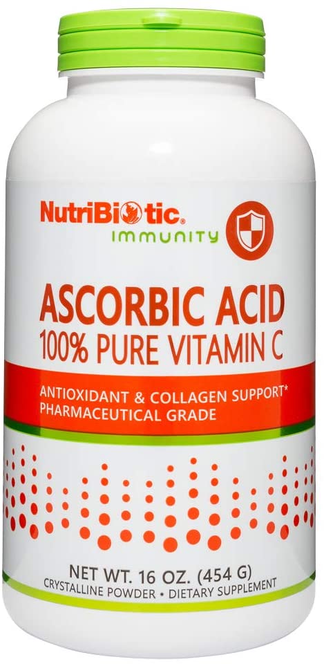 <b>뉴트리바이오틱</b> Ascorbic Acid <b>비타민C</b> 파우더 454g