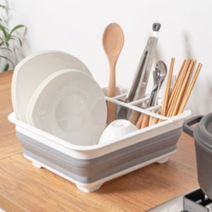 캠핑 설거지 통 접이식 건조대 바스켓 그릇 건조 거치대