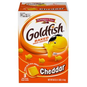 페퍼리지팜 골든피쉬 크래커 1.8kg Pepperidge Farm Goldfish Crackers (22 oz., 3 pk.)