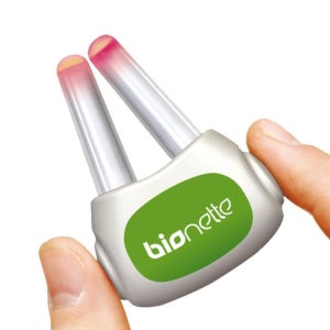 바이오네트 무선 LED 비염치료기 환절기 코막힘 재채기 콧물 꽃가루 알레르기 알콜솜증정