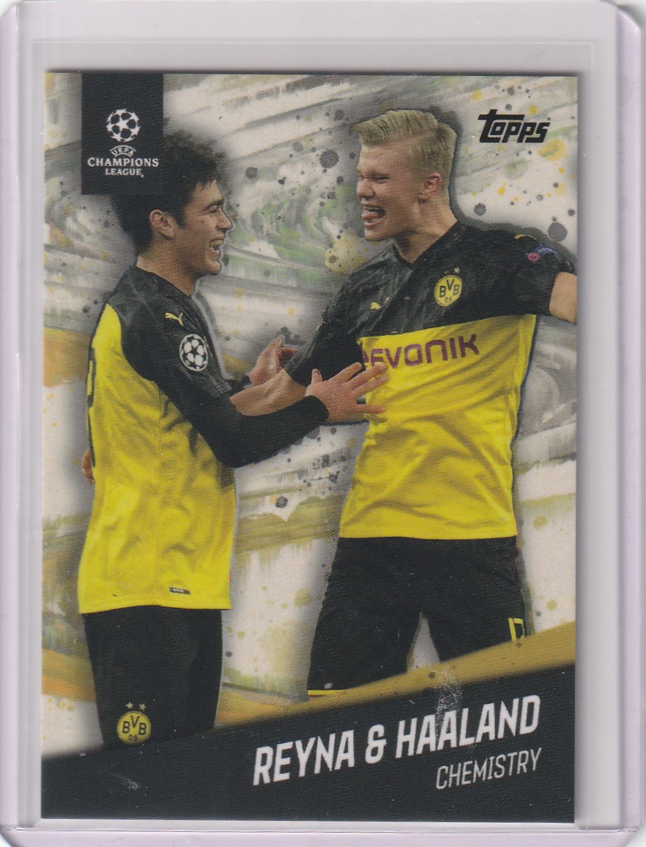 2021 Topps American Dream 레이나 & 홀란드 축구 카드