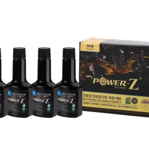파워-제트 연료첨가제 POWER-Z 100ml(4병) 파워젯 친환경 연료첨가제 경유/휘발유