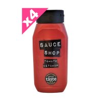 영국 Sauce Shop 토마토 케쳡 490g x 4