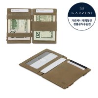 가르찌니 매직월렛 윈도우 빈티지 (메탈그레이) 카드 머니클립 마술지갑 Garzini Magic Wallet