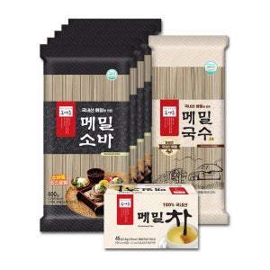 봉평촌 메밀 소바5+국수 420g1+메밀차1