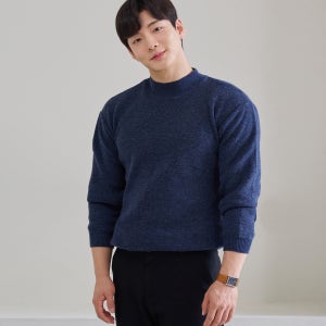 남자 머슬핏 니트 목폴라 반폴라 반목폴라