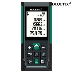 BLUTEC 레이저거리측정기 G50 (50M) 방수방진IP54 길이 면적 연속측정 부피 거리