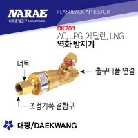 대광 LPG/AC/에틸렌 역화방지기 폭발방지 DK701