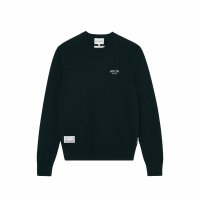 [국내배송] AECA WHITE CASHMERE WOOL KNIT (PREMIUM BASIC) - DARK GREEN 에이카화이트 캐시미어 울 니트