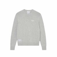 [국내배송] AECA WHITE CASHMERE WOOL KNIT (PREMIUM BASIC) - GREY 에이카화이트 캐시미어 울 니트