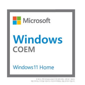 [한국MS정품] Windows 11 Home DSP 64Bit / 윈도우 홈 COEM 가정용