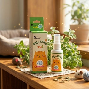 스트레스 해소 고양이 캣닢 스프레이