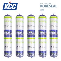 KCC 실리콘 SL1000 백색 창호 창틀전용 소시지 실리콘 0.5L