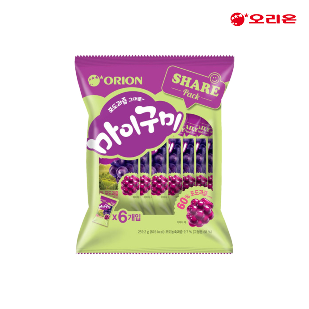 마이구미 포도맛 젤리