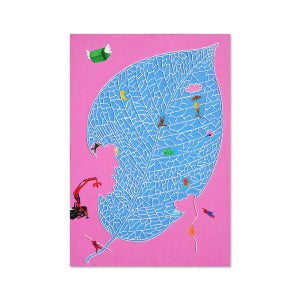 Playing with leaves, 김경철 작가