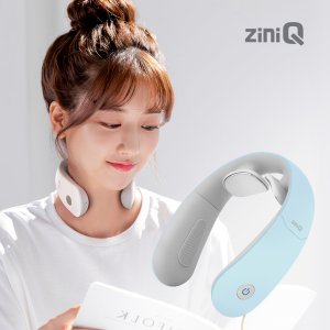 지니큐 ZQ-500MB 휴대용 무선 온열 18단계 목마사지기 목안마기 리모컨포함