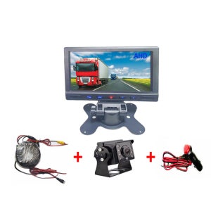 AHD7인치거치+AHD화물차후방카메라+배선잭 풀세트